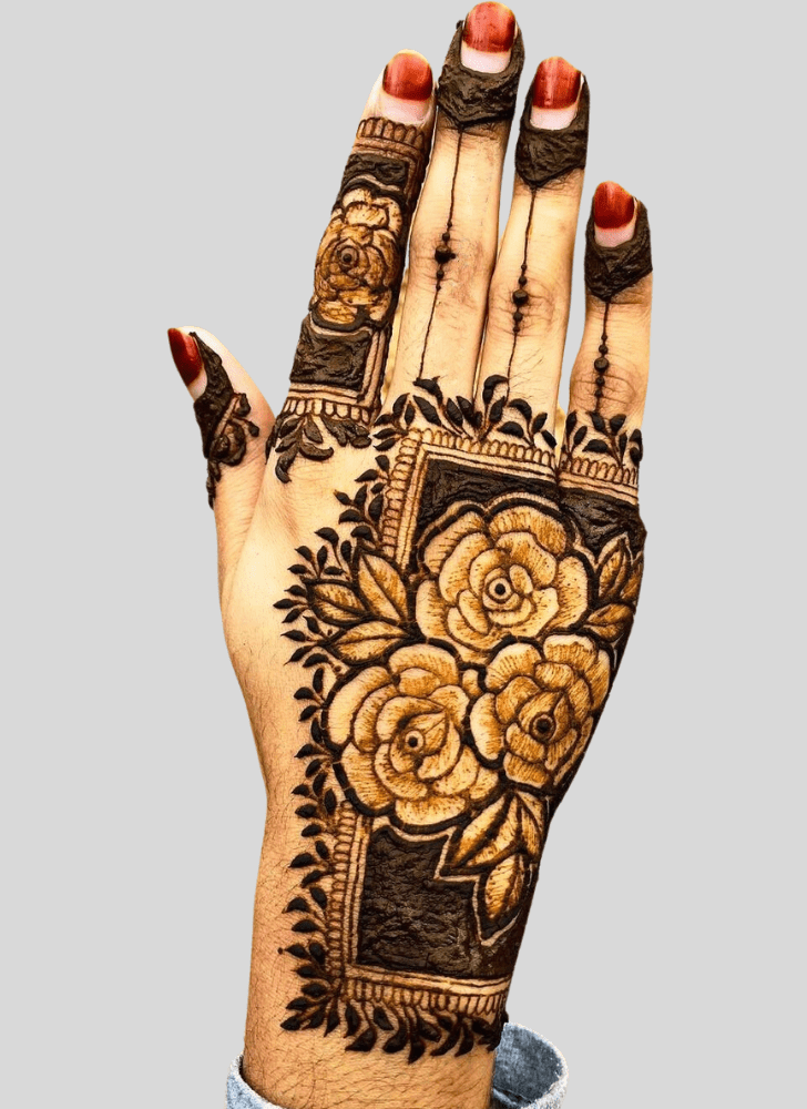 Fascinating United Arab Emirates Henna Design
