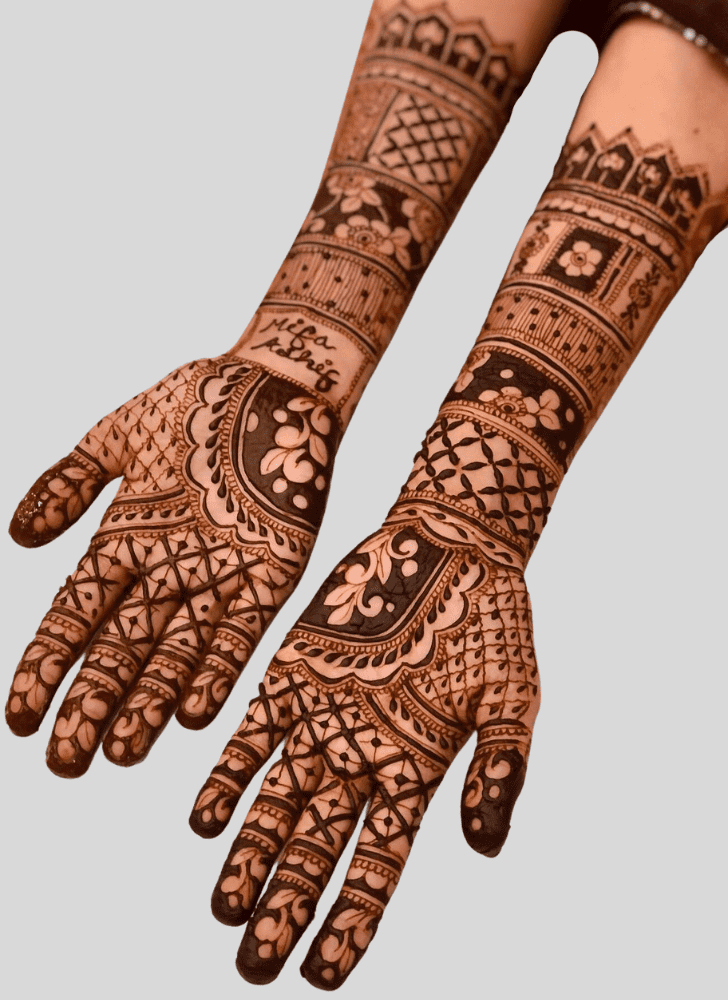 Gorgeous United Arab Emirates Henna Design