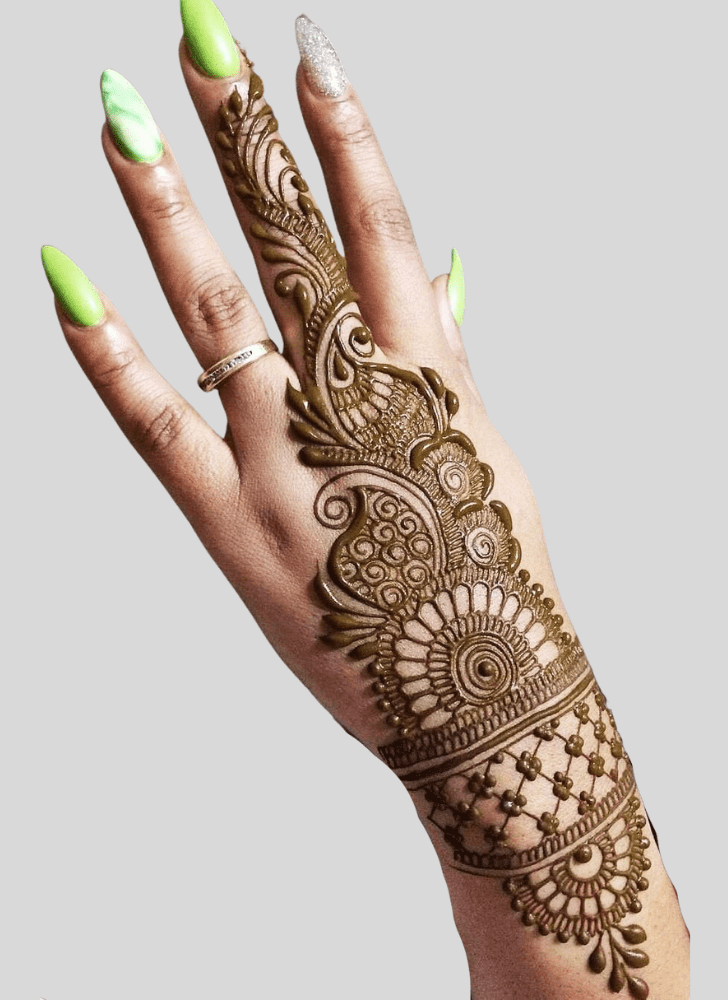 Magnificent United Arab Emirates Henna Design