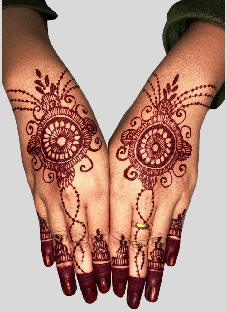 Marvelous United Arab Emirates Henna Design