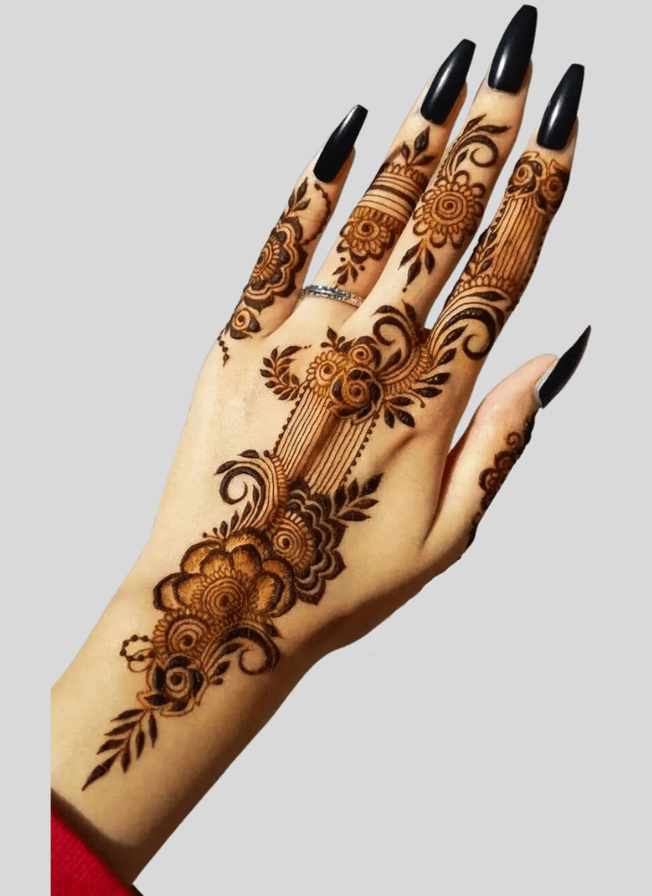 Pretty United Arab Emirates Henna Design