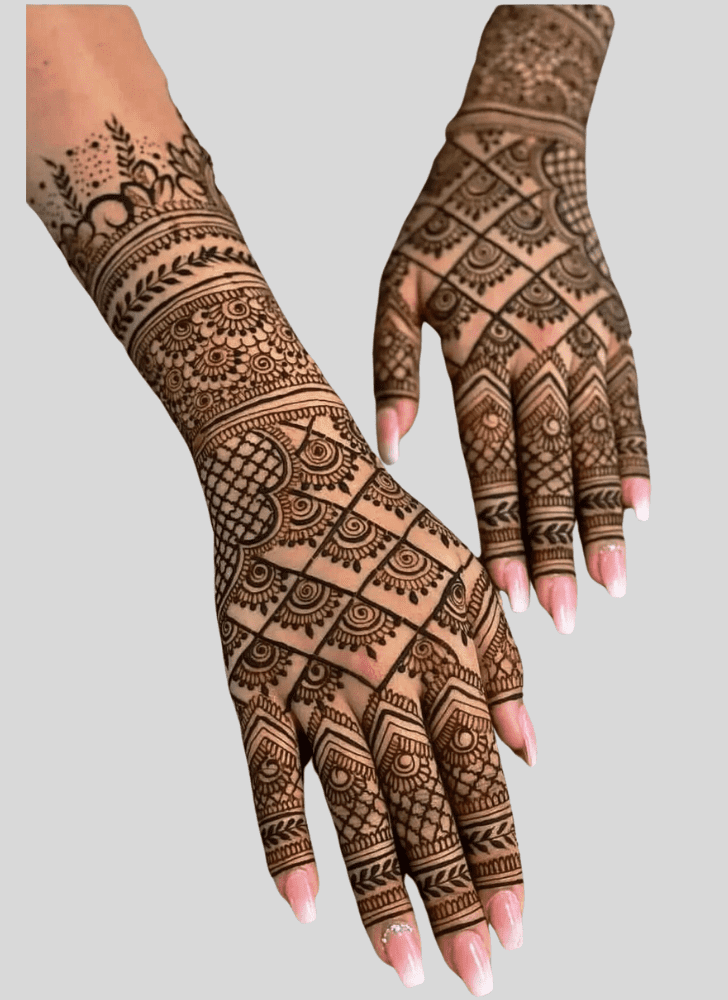 Ravishing United Arab Emirates Henna Design