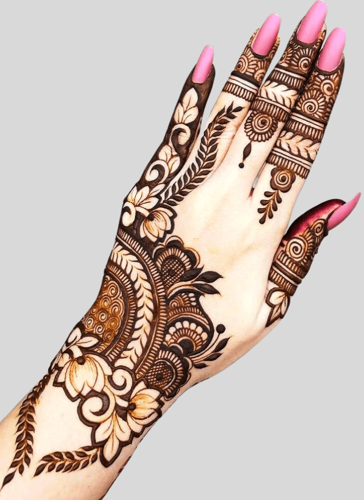 Resplendent United Arab Emirates Henna Design