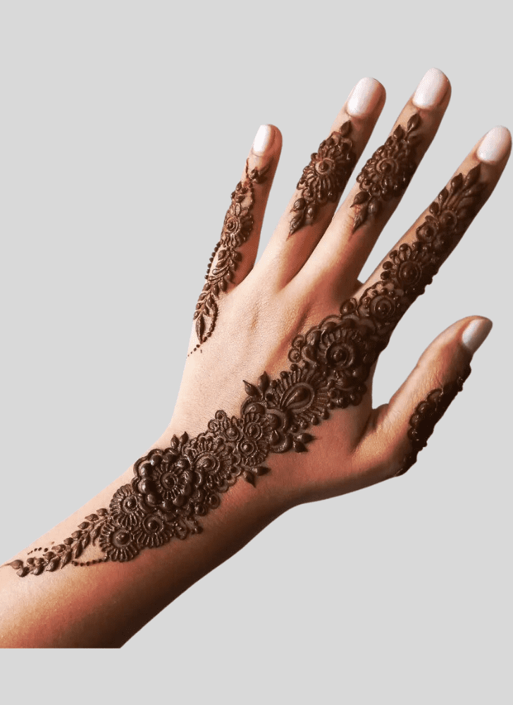 Superb United Arab Emirates Henna Design
