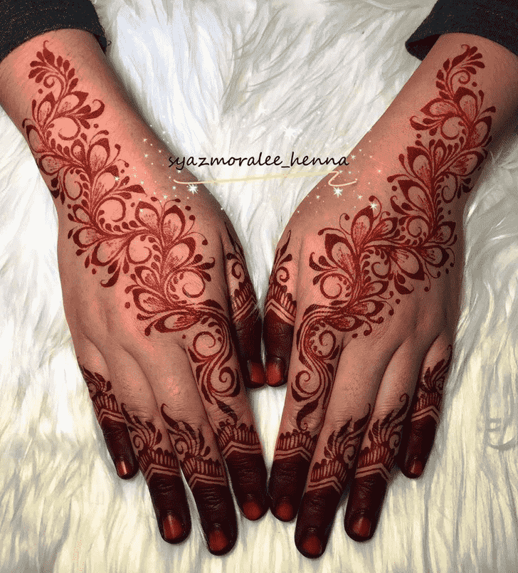 Pleasing United Kingdom Henna Design