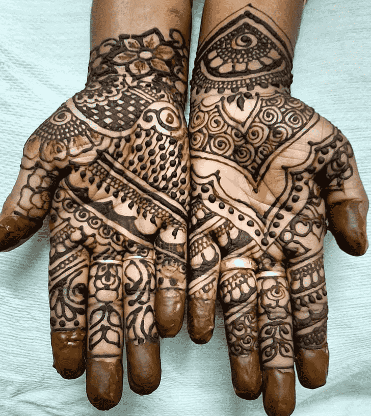 Beauteous Vadodara Henna Design