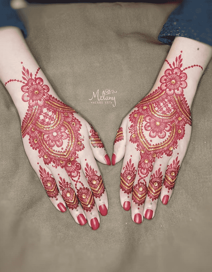 Fascinating Vadodara Henna Design