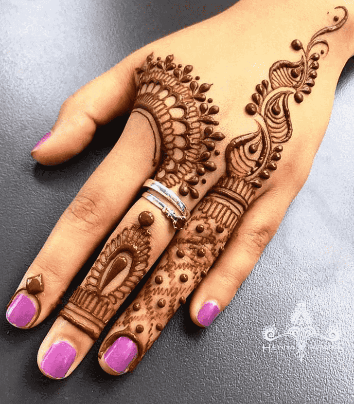 Bewitching Vancouver Henna Design