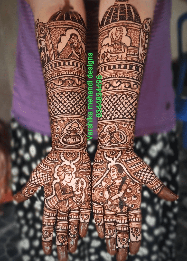 Gorgeous Vat Purnima Henna Design