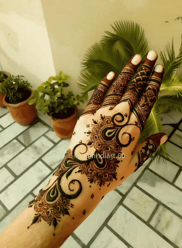 Enthralling Vijayawada Henna Design