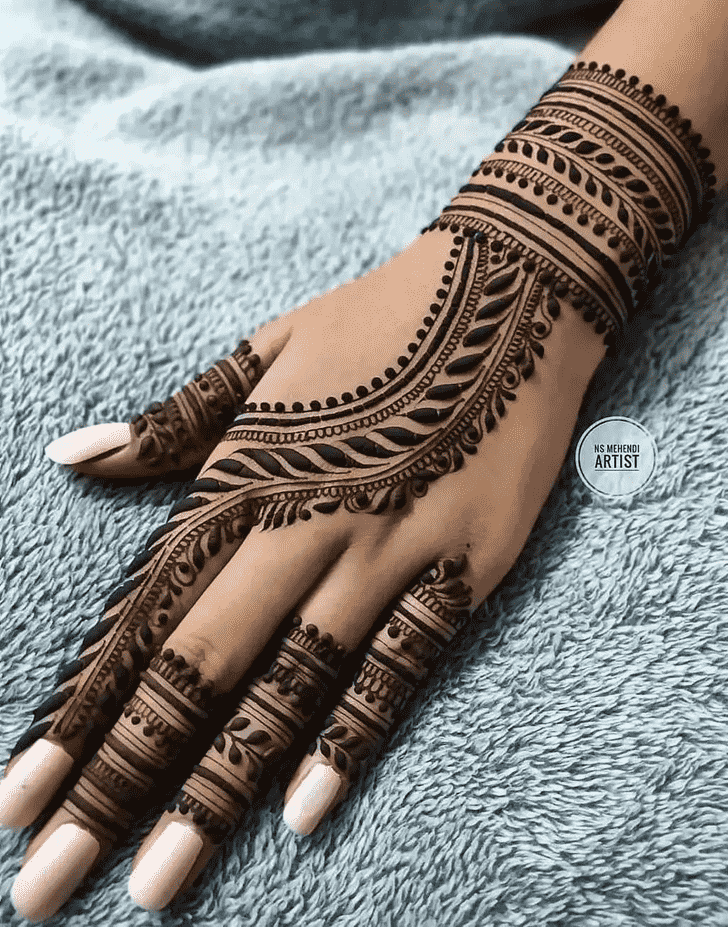 Delightful Visakhapatnam Henna Design