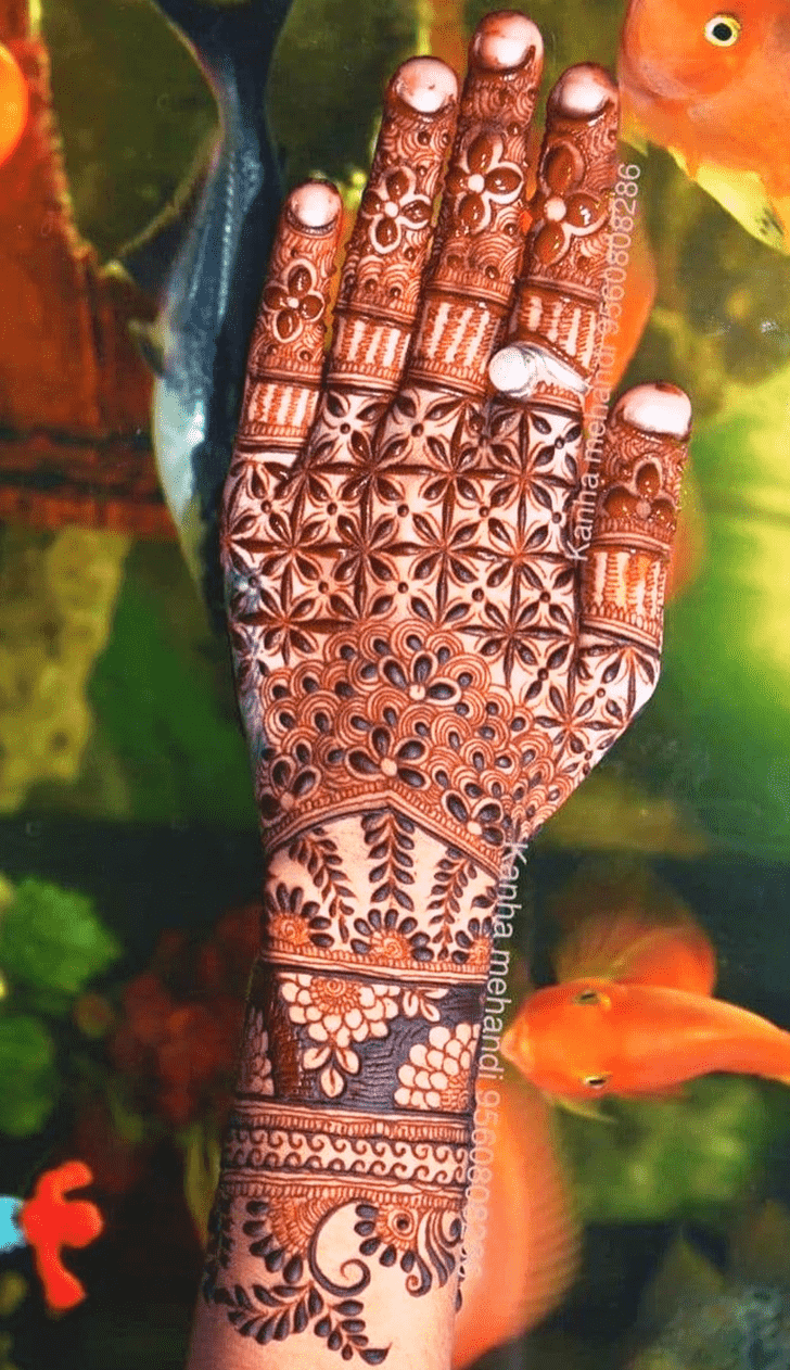 Enthralling Visakhapatnam Henna Design