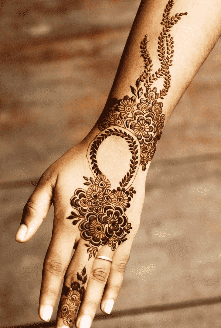 Magnificent Visakhapatnam Henna Design