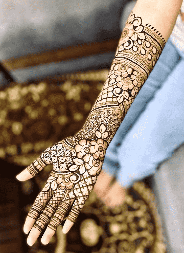 Radiant Visakhapatnam Henna Design
