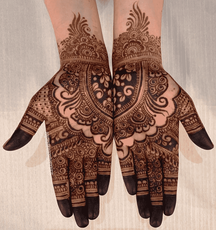 Refined Visakhapatnam Henna Design