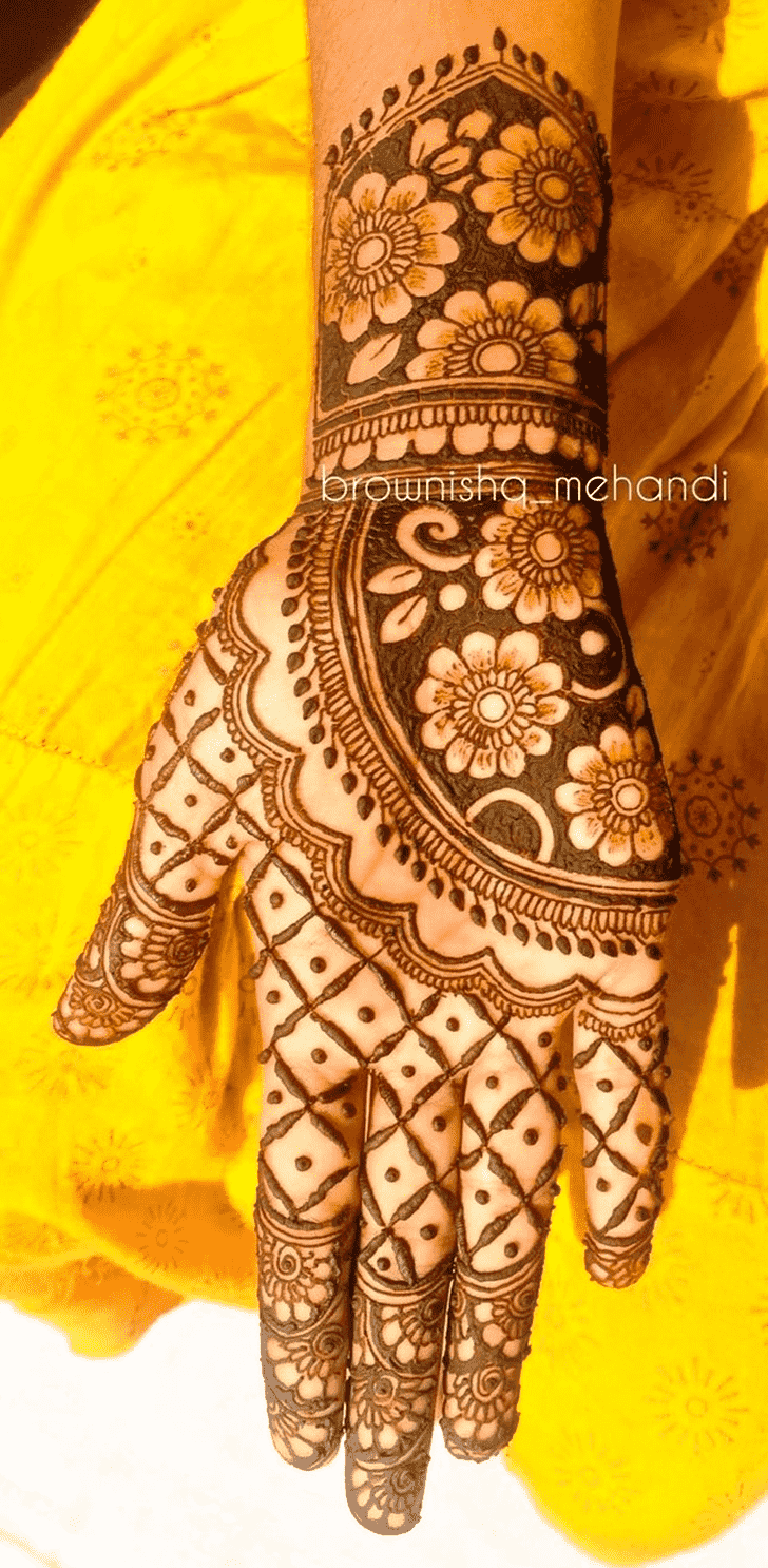 Slightly Visakhapatnam Henna Design