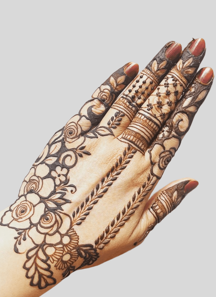 Arm Vrindavan Henna Design