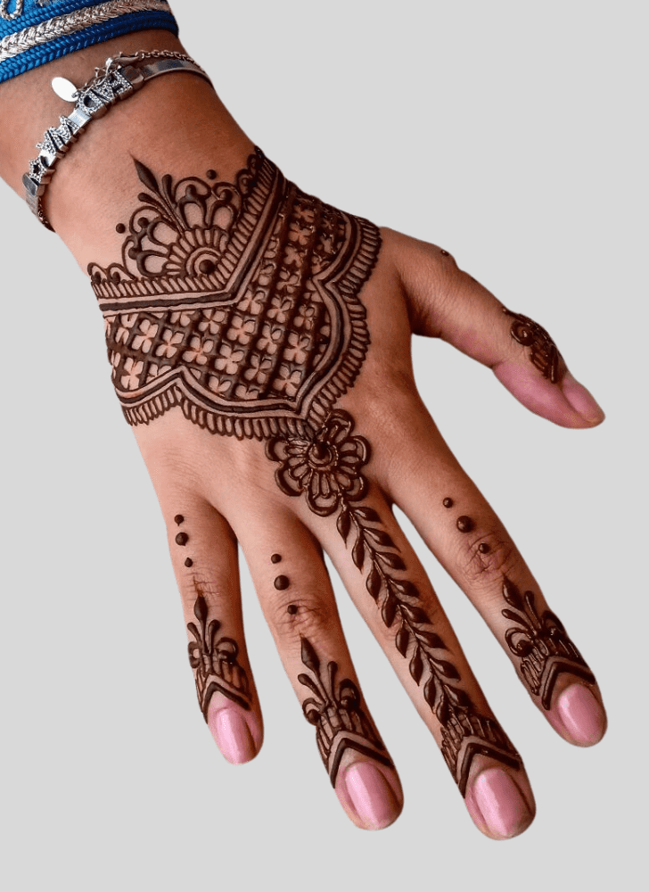 Fine Vrindavan Henna Design