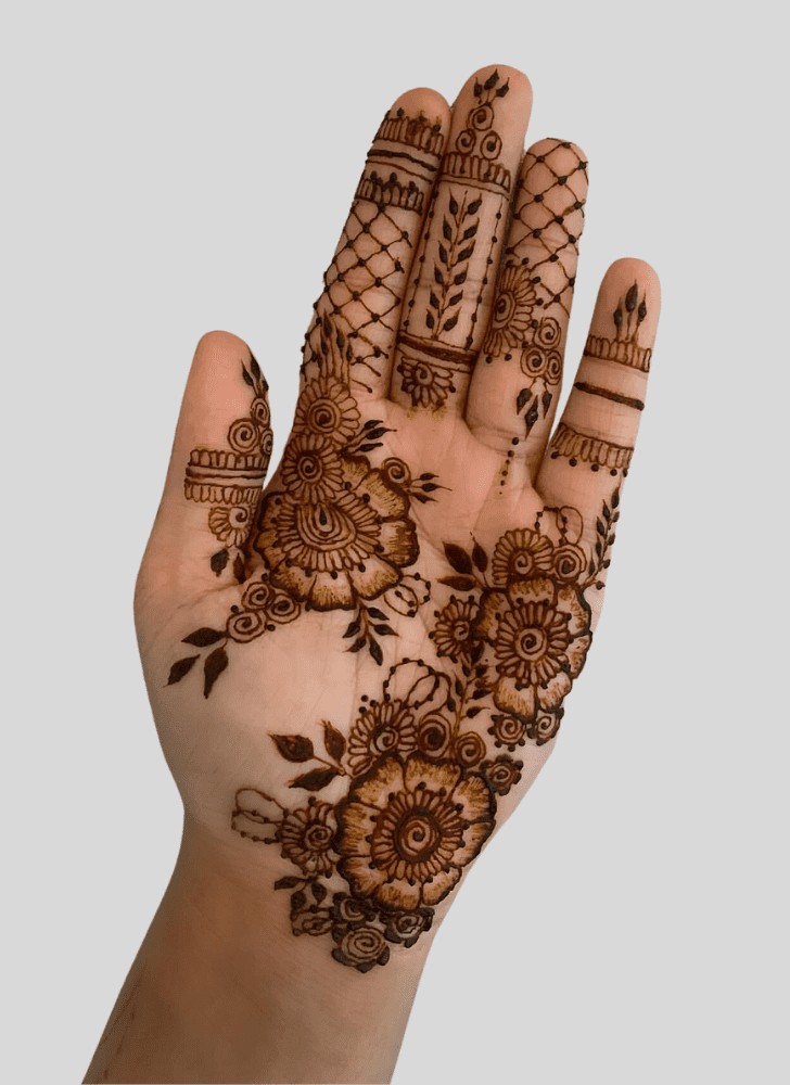 Gorgeous Vrindavan Henna Design