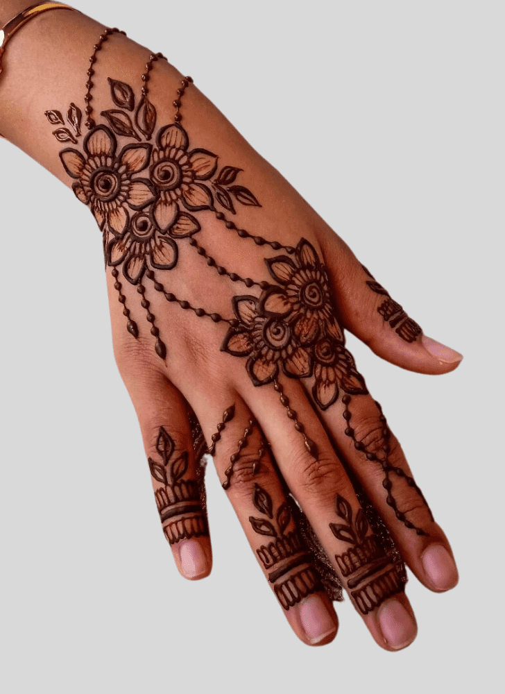 Marvelous Vrindavan Henna Design