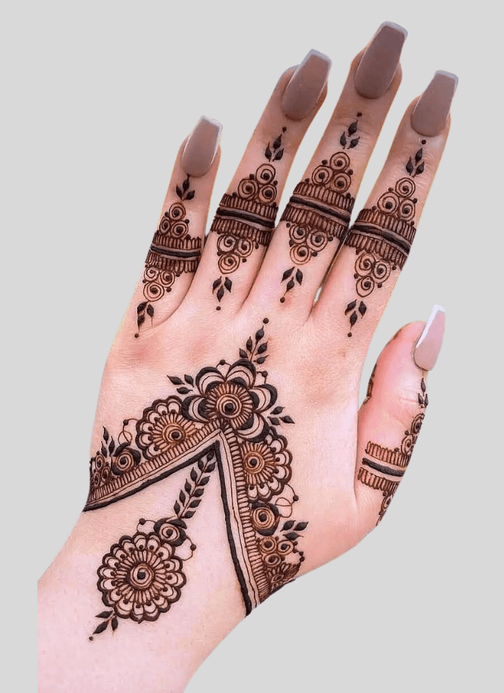 Ravishing Vrindavan Henna Design
