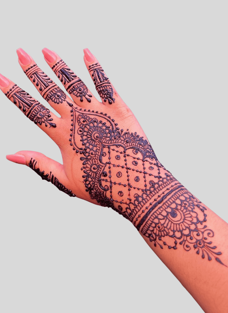 Slightly Vrindavan Henna Design
