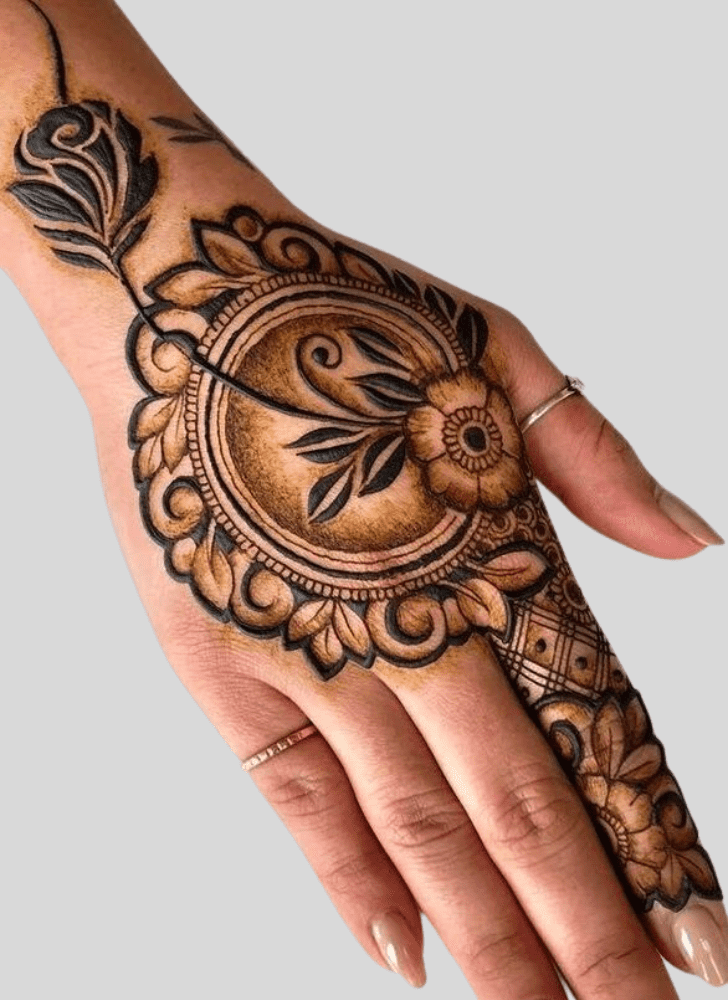 Splendid Vrindavan Henna Design