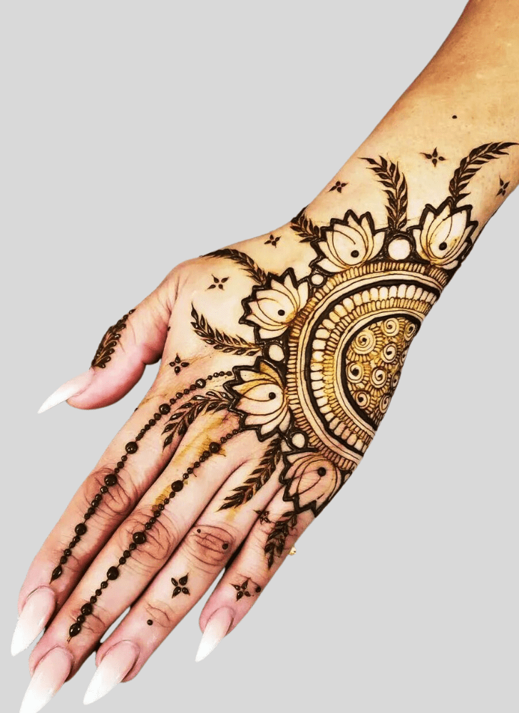 Stunning Vrindavan Henna Design