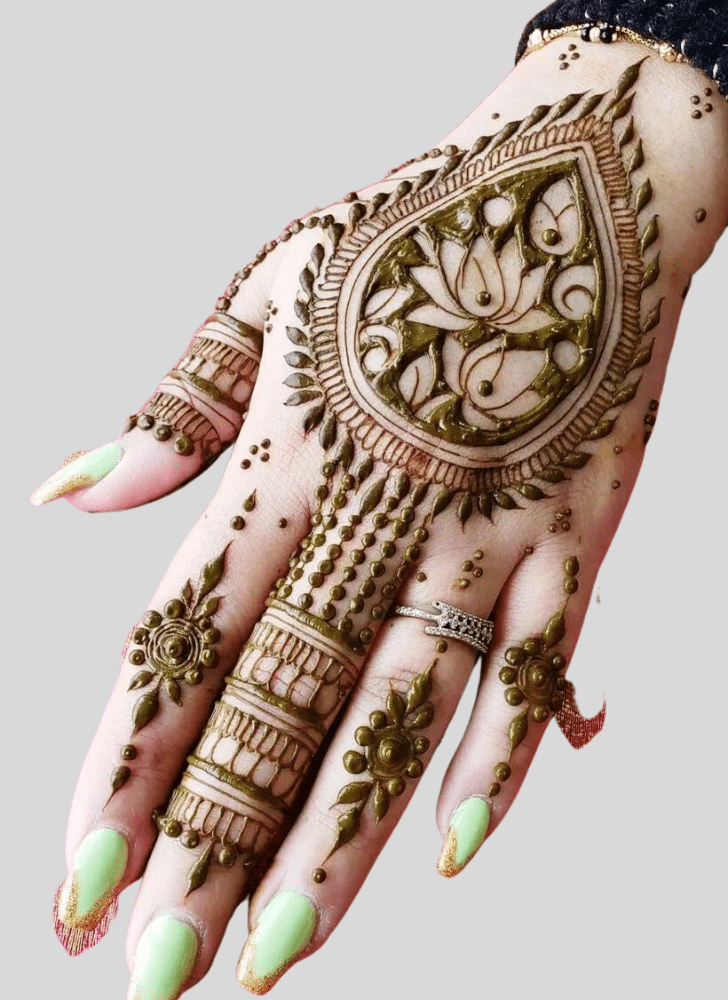Superb Vrindavan Henna Design