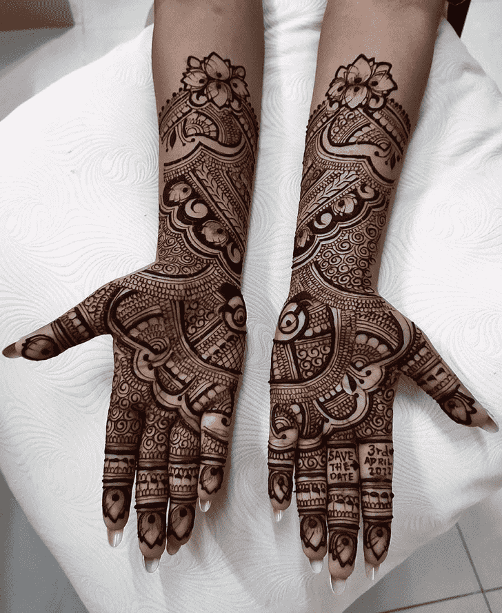 Inviting Washington Henna Design