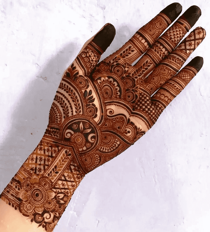 Alluring Wedding Henna Design