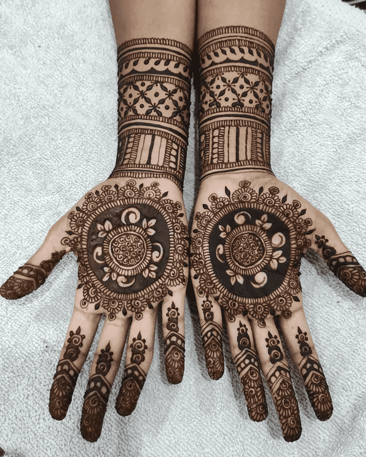 Gorgeous Wedding Henna Design