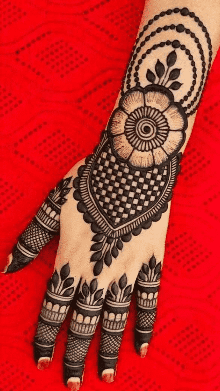 Awesome Wedding Henna Design