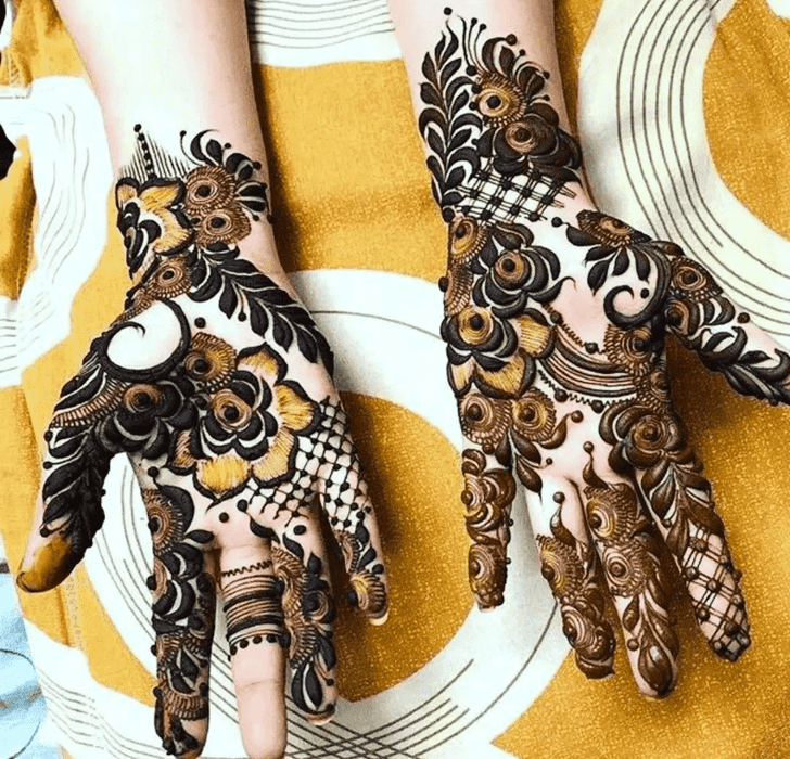 Slightly Wedding Henna Design