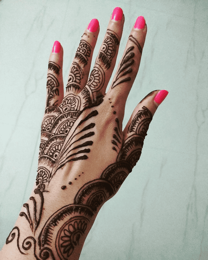 Grand Western Henna Design