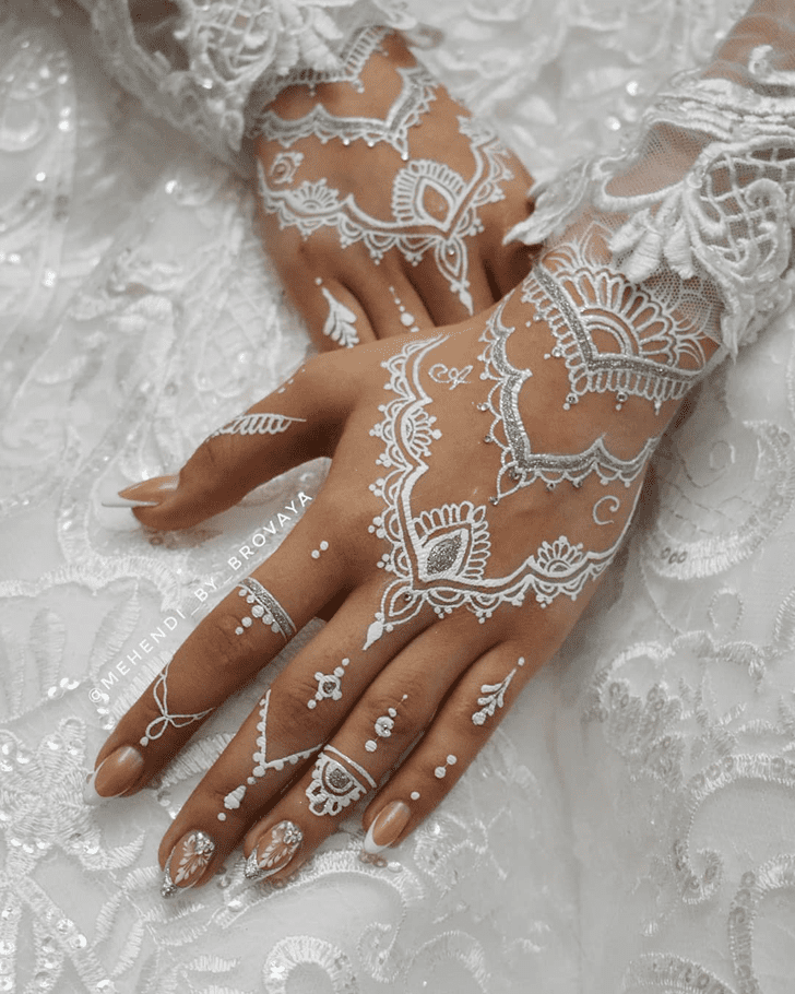 White Mehndi Henna
