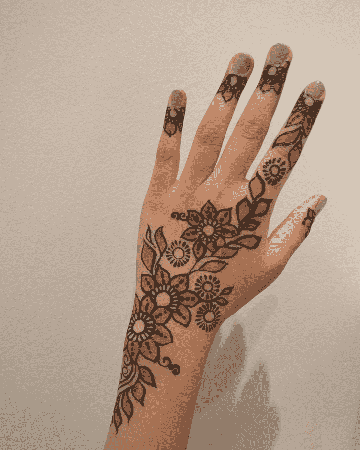 Charming Women Henna design