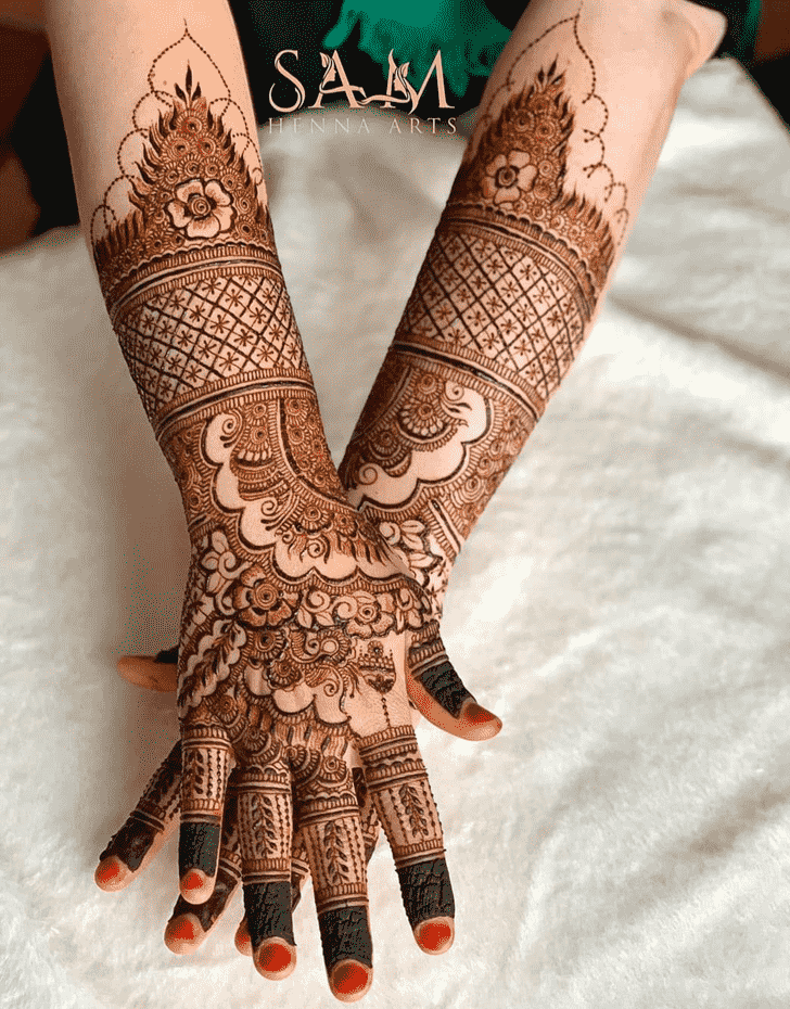 Radiant Women Henna design