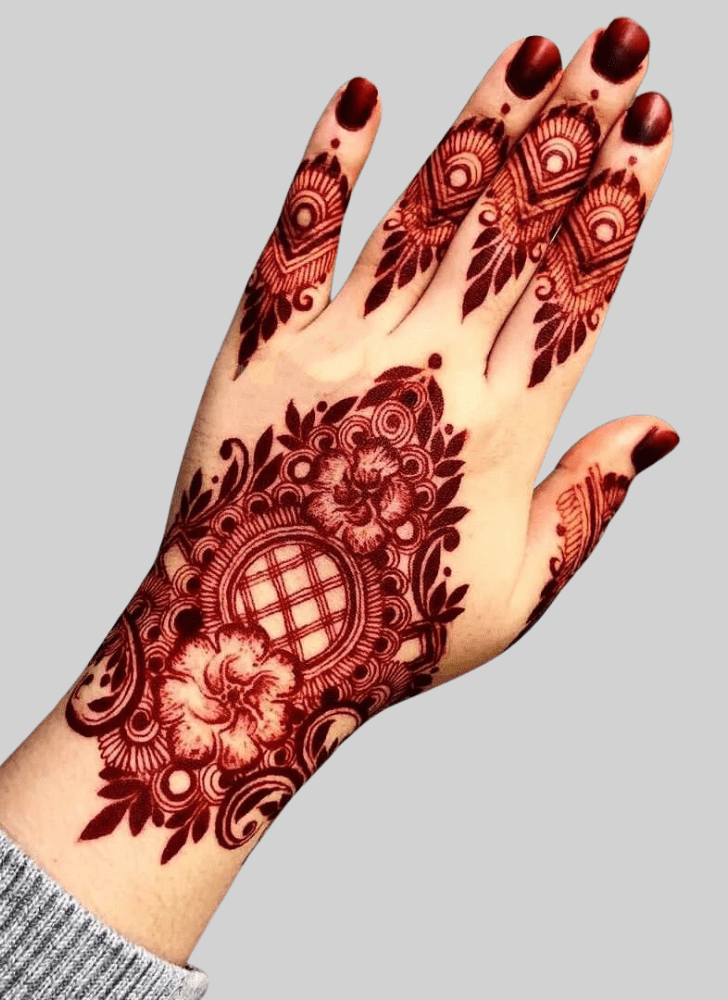 Adorable Wonderful Henna Design