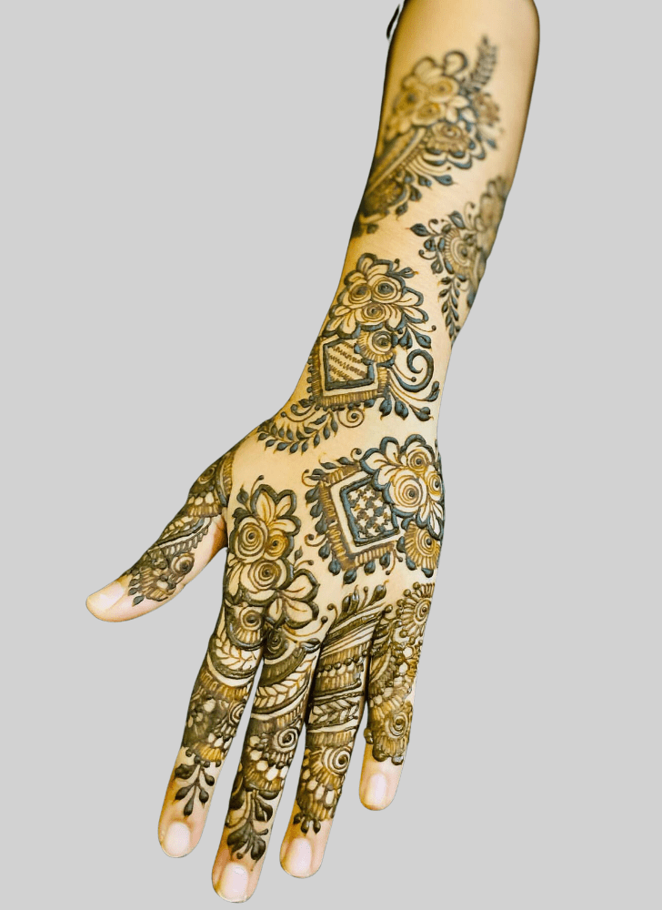Alluring Wonderful Henna Design