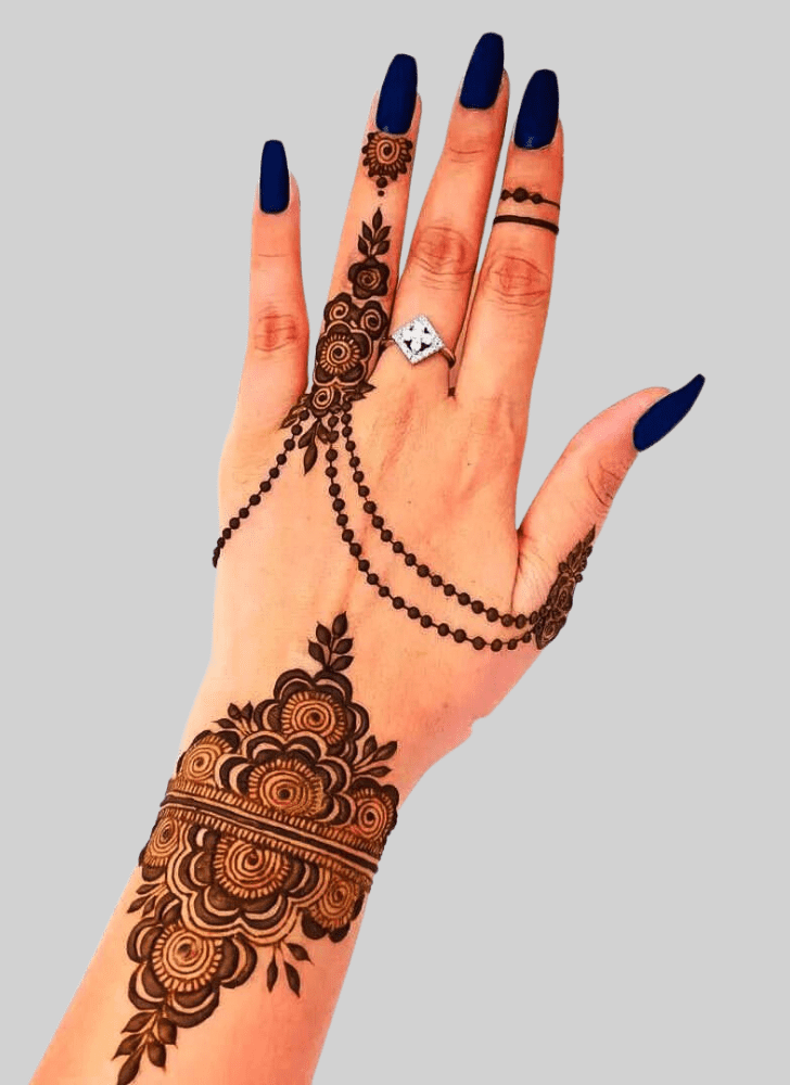 Appealing Wonderful Henna Design