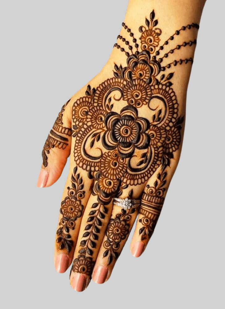 Captivating Wonderful Henna Design
