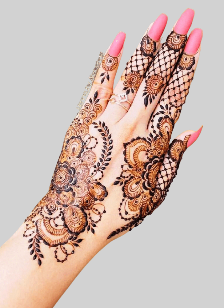 Classy Wonderful Henna Design